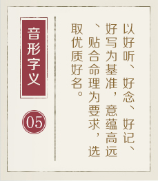 莆田权威起名大师-起名流程五